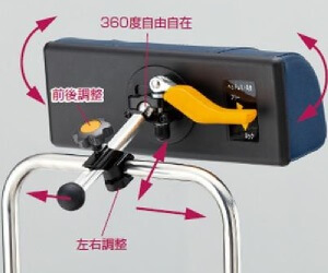 枕の前後・角度調整で誤嚥防止 OS-12TR