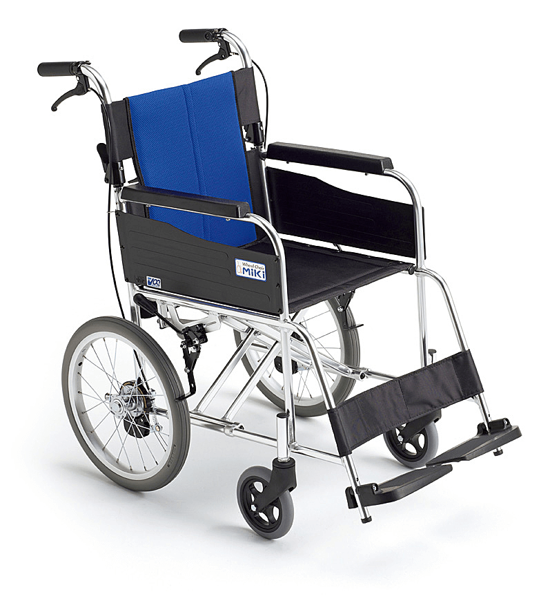 アルミ製介助用車椅子 BAL-2